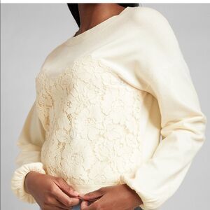 🎯NWT EXPRESS LACE FRONT SWEATER​​